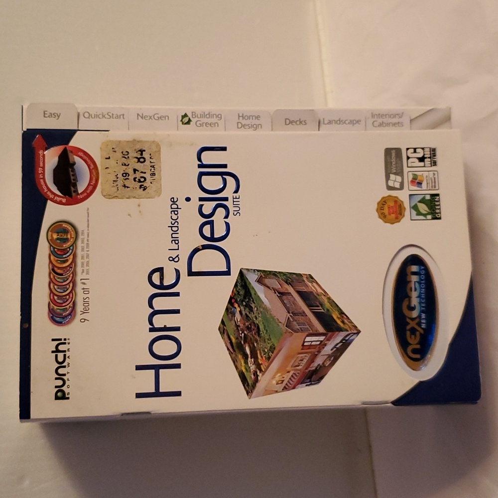 Punch Home & Landscape Design Suite PC DVD-ROM Software